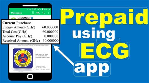 How To Buy Prepaid Electricity Online In Ghana Using Ecg App Youtube