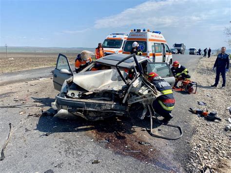 Accident Grav La Victoria Patru Persoane Au Fost Transportate La