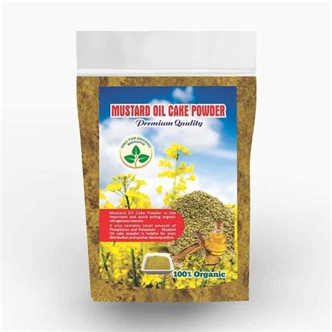 Only For Organic Mustard Cake Pure Natural Multipurpose Plant