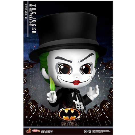 Hot Toys Hot Toys Cosbaby Batman The Joker Mime Version 3 75 Collectors Action Figure Own4Less