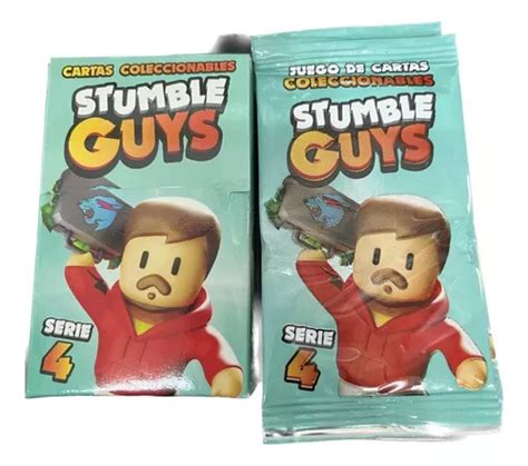 Mazo Sobres De Cartas Stumble Guys Serie Rey En Venta En