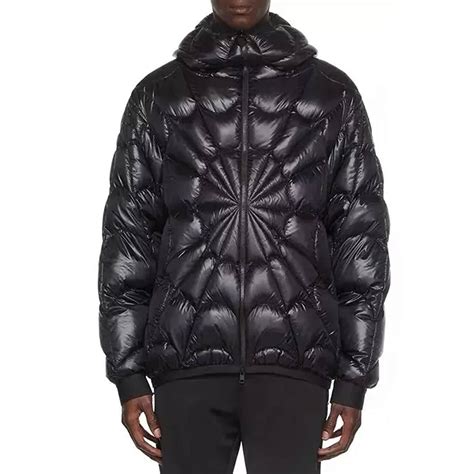 Black Puffer Spider Man Down Jacket Jacket Makers