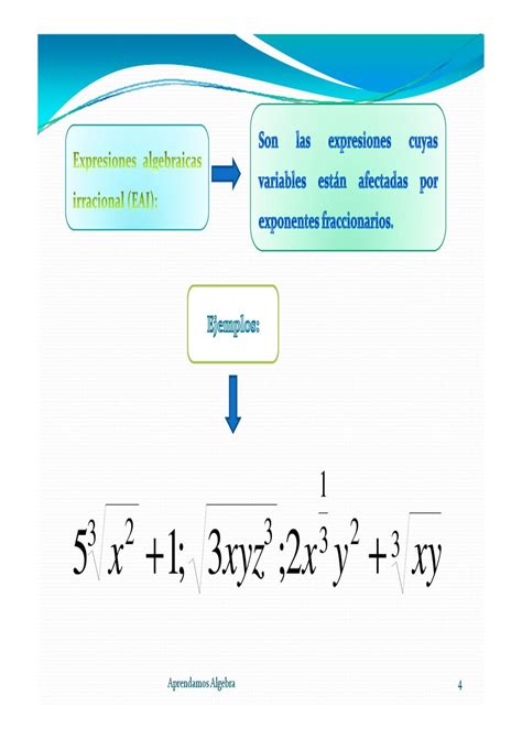 Clasificaci N De Las Expresiones Algebraicas By Lucinda Salazar N Ez