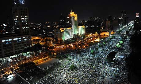 Brazil 300 000 Protest In Rio World News The Guardian