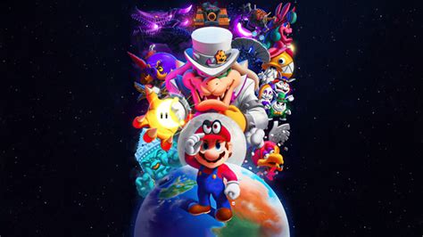 Super Mario Odyssey Game 4k Wallpaperhd Games Wallpapers4k Wallpapers