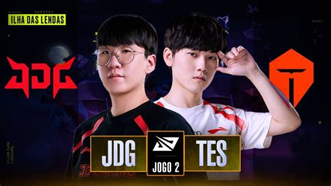 JDG X TES Jogo 2 MD5 Lower Bracket LPL Spring 2024 YouTube