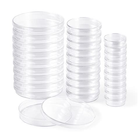 Buy Pack Plastic Petri Dishes With Lid Mm Dia X Mm Deep Annhua