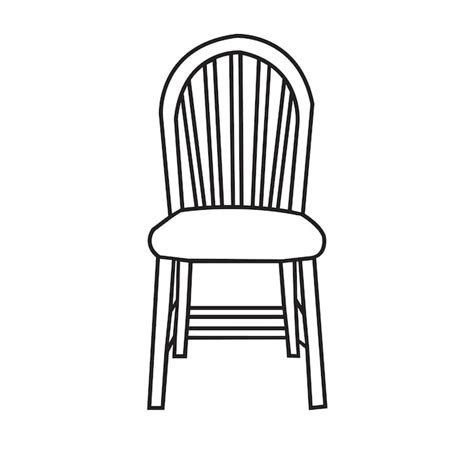 Premium Vector Office Chair Front And Back Vector Minimal Office