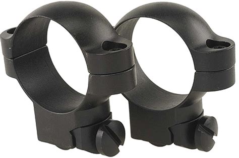 Leupold Ruger 1 And 7722 Ring Mounts 30mm Medium Matte Black 51038