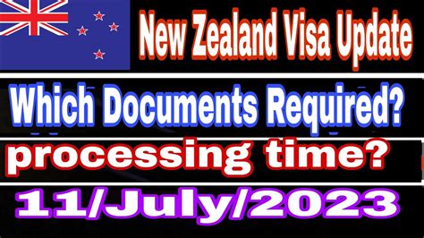 New Zealand Visa Update New Zealand Visa Documents New Zealand Visa