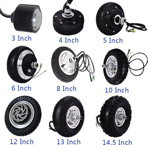 24V 36V 48V 350W 500W Hub Motor Scooter Brushless Toothless Electric