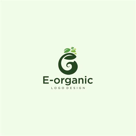 Sano Org Nico Eco Vegetariano Comida Logo Dise O Vector Modelo