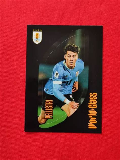 Figurina Panini World Class Facundo Pellistri Uruguay Eur