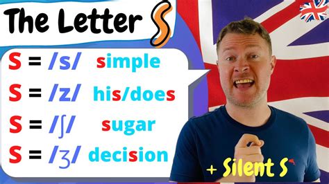 English Pronunciation The Letter S 5 Ways To Pronounce S In English