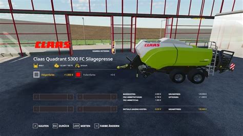 Claas Quadrant Silagebaler Fc V Fs