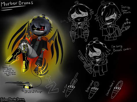 Murder Drone Z Oc Concept Art By Dragonslivingplanes On Deviantart