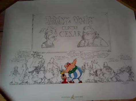 SÉRIGRAPHIE ASTÉRIX ET OBÉLIX CONTRE CÉSAR Uderzo EUR 575 00 PicClick FR