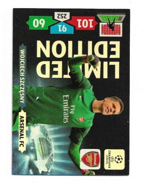 Panini Adrenalyn Xl Uefa Champions Limited Edition Wojciech