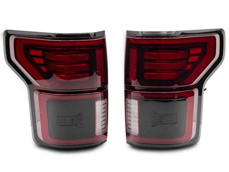 Morimoto F Xb Led Tail Lights Black Housing Red Lens Lf