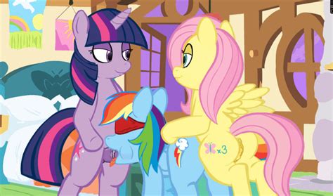 Rule 34 2girls Animated Anus Ass Equine Fluttershy Mlp Friendship