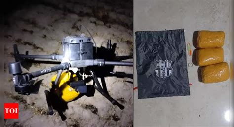 BSF Shoots Down Pakistani Drone Carrying Narcotics Near Amritsar Border