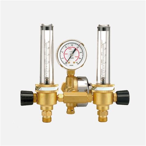 Argon Regulator Twin Flowmeter Duroweld