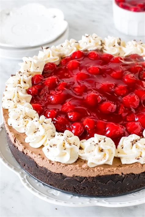 Black Forest Cheesecake No Bake