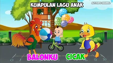 Kompilasi Lagu Anak Terbaru 2023 Balonku Ada Lima Cicak Di Dinding