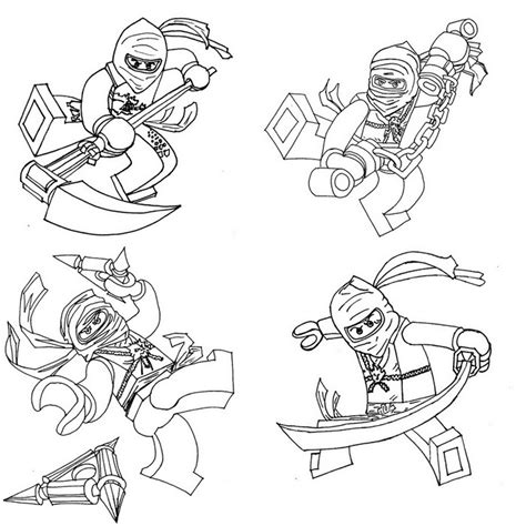 Ninjago Serpentine Coloring Pages Coloring Cool