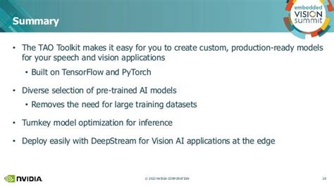 “accelerating The Creation Of Custom Production Ready Ai Models For Edge Ai” A Presentation