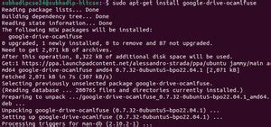 How To Use Google Drive In Linux Geeksforgeeks