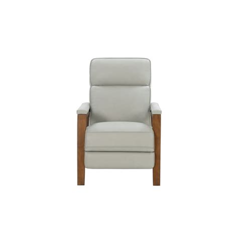 Hokku Designs Marian Leather Recliner Wayfair