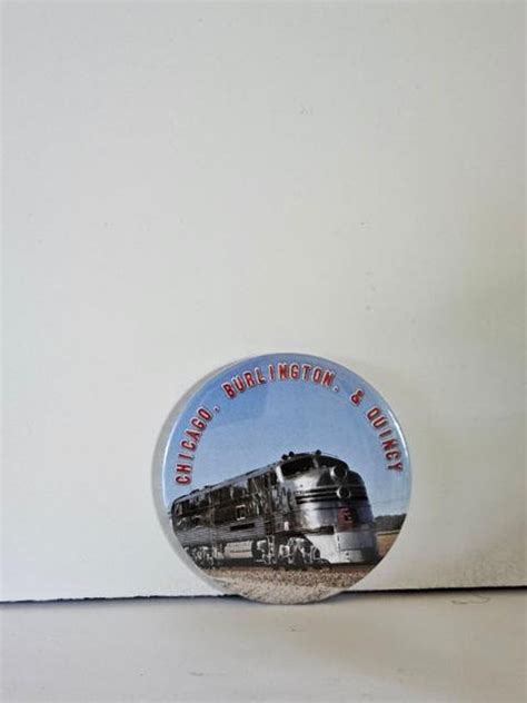 Chicago, Burlington, & Quincy Railway Logo / Locomotive Magnet - Etsy