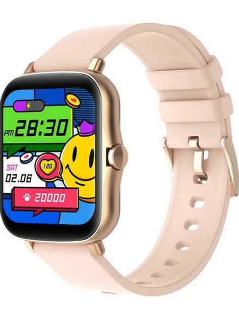 Colmi P8 Plus 43mm Smartwatch με Παλμογράφο Χρυσό Skroutz gr