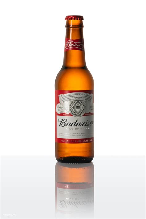 Budweiser King Of Beers In A Glass Bottle JANUARY 29 2020 BANGKOK