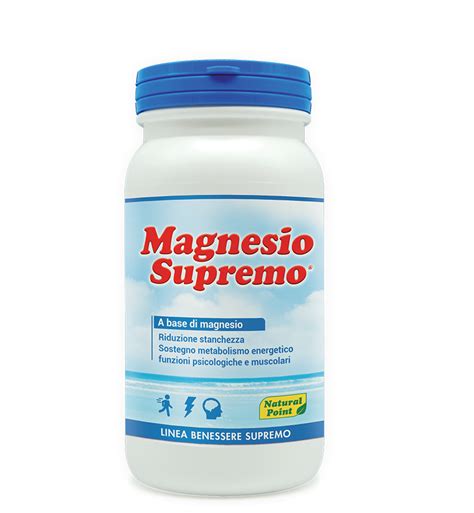 MAGNESIO SUPREMO 150GR Integratori Busto Arsizio