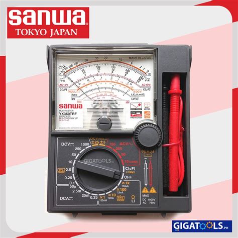 Sanwa Yx Trf Professional Analogue Analog Multi Tester Made In