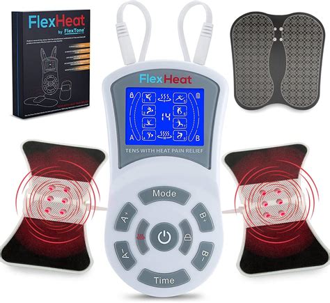 Flexheat Tens Ems Unidad Con Calor Infrarrojo Fda K Cleared M Quina