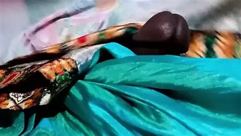 Pissing And Handjob With Grey Satin Saree Of Chachi Gay Man Porn Feat Satin And Silky