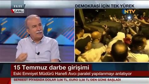 Hanefi Avc Dan Temmuz Darbe Giri Im Yorumu Dailymotion Video