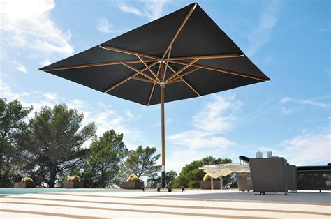 Parasol Aluminium Taupe Manutti