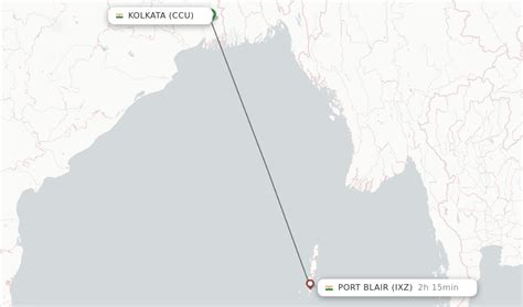 Direct Non Stop Flights From Kolkata To Port Blair Schedules