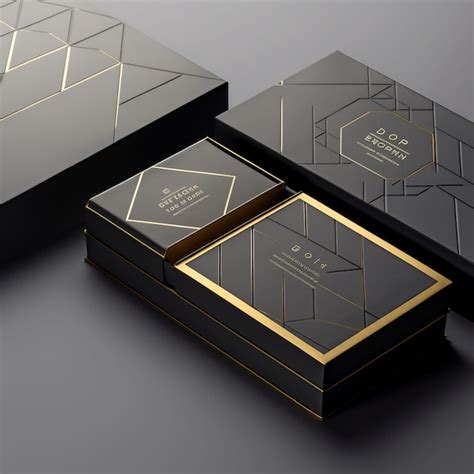 Premium Ai Image A Black And Gold Box With The Word Pure On It