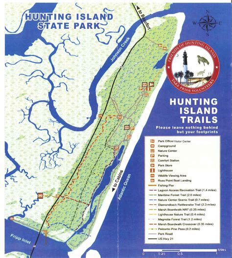 Island Park Trail Map