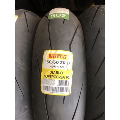 Jual Ban Motor Pirelli Diablo Supercorsa V3 16060 17 Shopee Indonesia