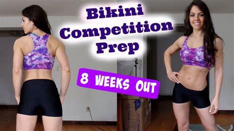 Bikini Competition Prep 8 Weeks Out Take A Different Path YouTube