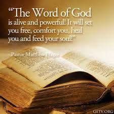 GOD’S WORD, PERFECT, POWERFUL, LIVING AND ETERNAL… | Devotions