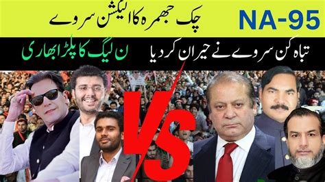 Shocking Election Survey Na Chak Jhumra Pti Vs Pmln Election