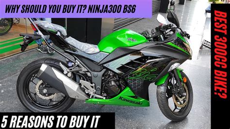 2021 Kawasaki Ninja 300 Bs6 Complete Detailed Walkaround Review Youtube