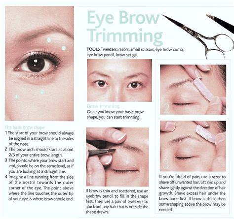 makeup & beauty blog by Andy Lee Singapore: About eyebrow trimming